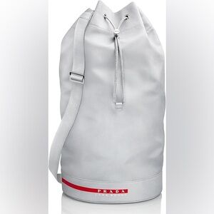 Prada Luna Rossa Drawstring Backpack